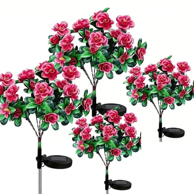 Solar-Powered Camellia Tree Lights DailySale