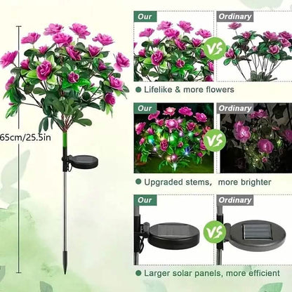 Solar-Powered Camellia Tree Lights DailySale