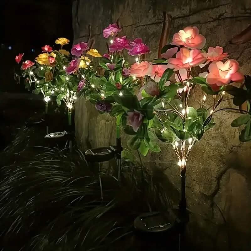 Solar-Powered Camellia Tree Lights DailySale