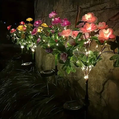 Solar-Powered Camellia Tree Lights DailySale