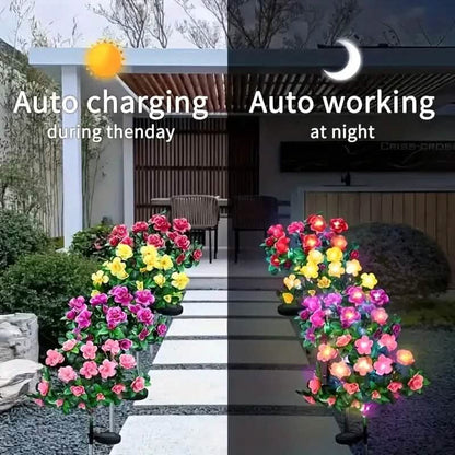 Solar-Powered Camellia Tree Lights DailySale