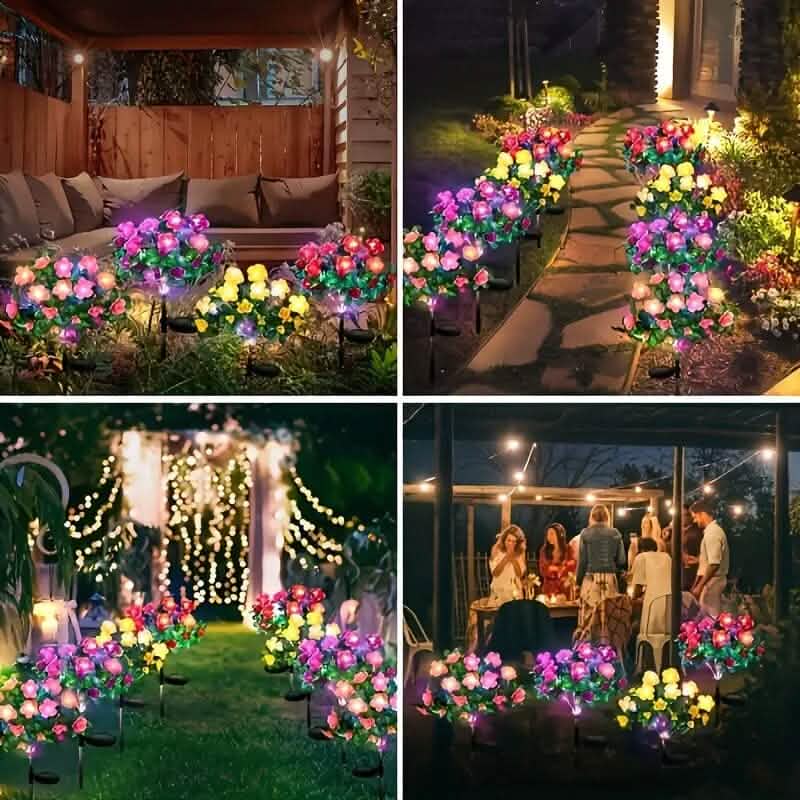 Solar-Powered Camellia Tree Lights DailySale