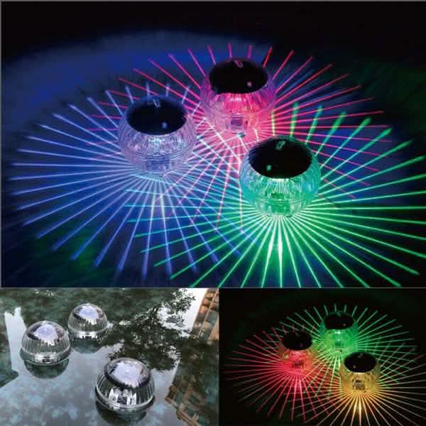 Solar Powered Floating Pond Light Garden Swimming Pool Color Changing LED Lamp DailySale