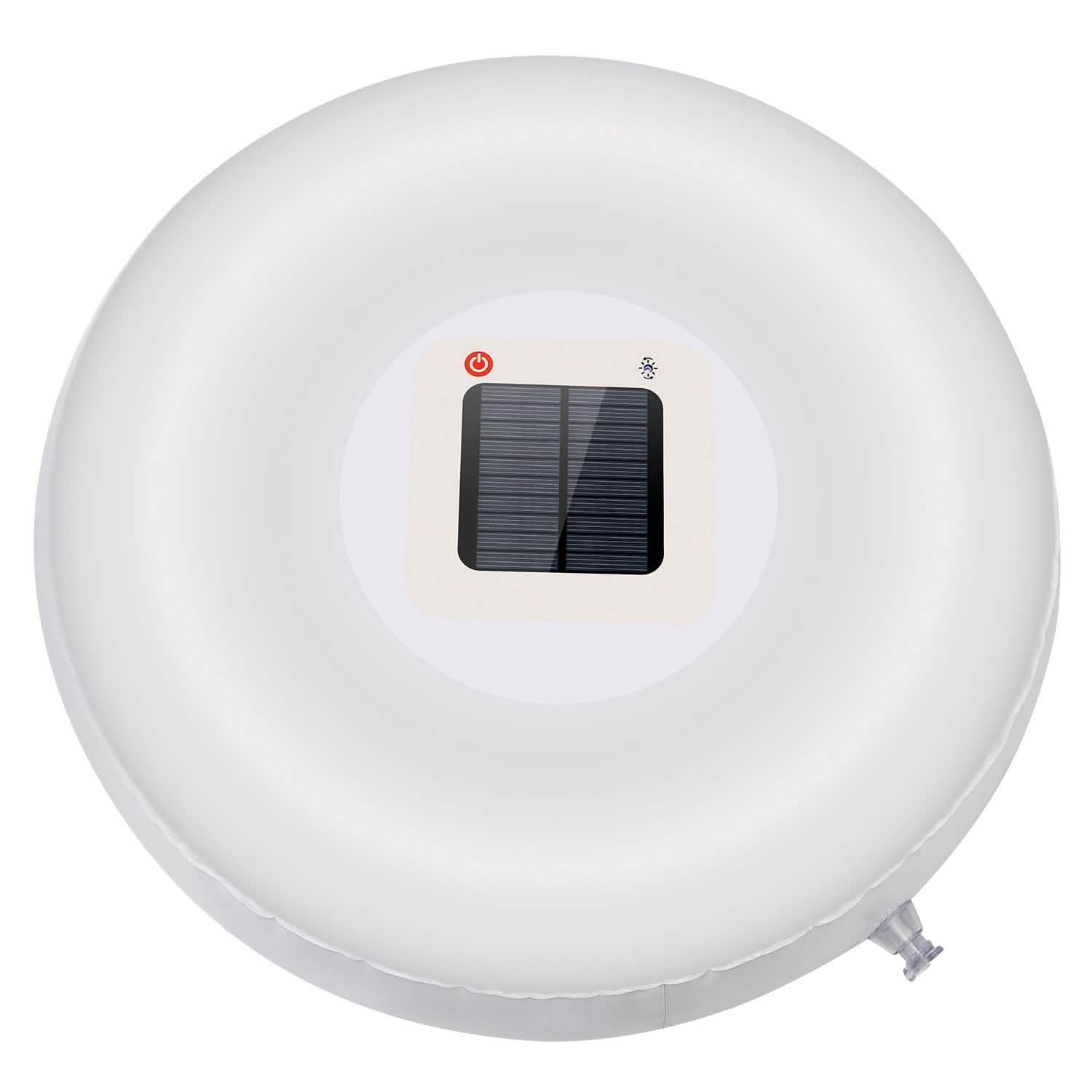 Solar Powered Floating Pool Lamps Light Sensor DailySale