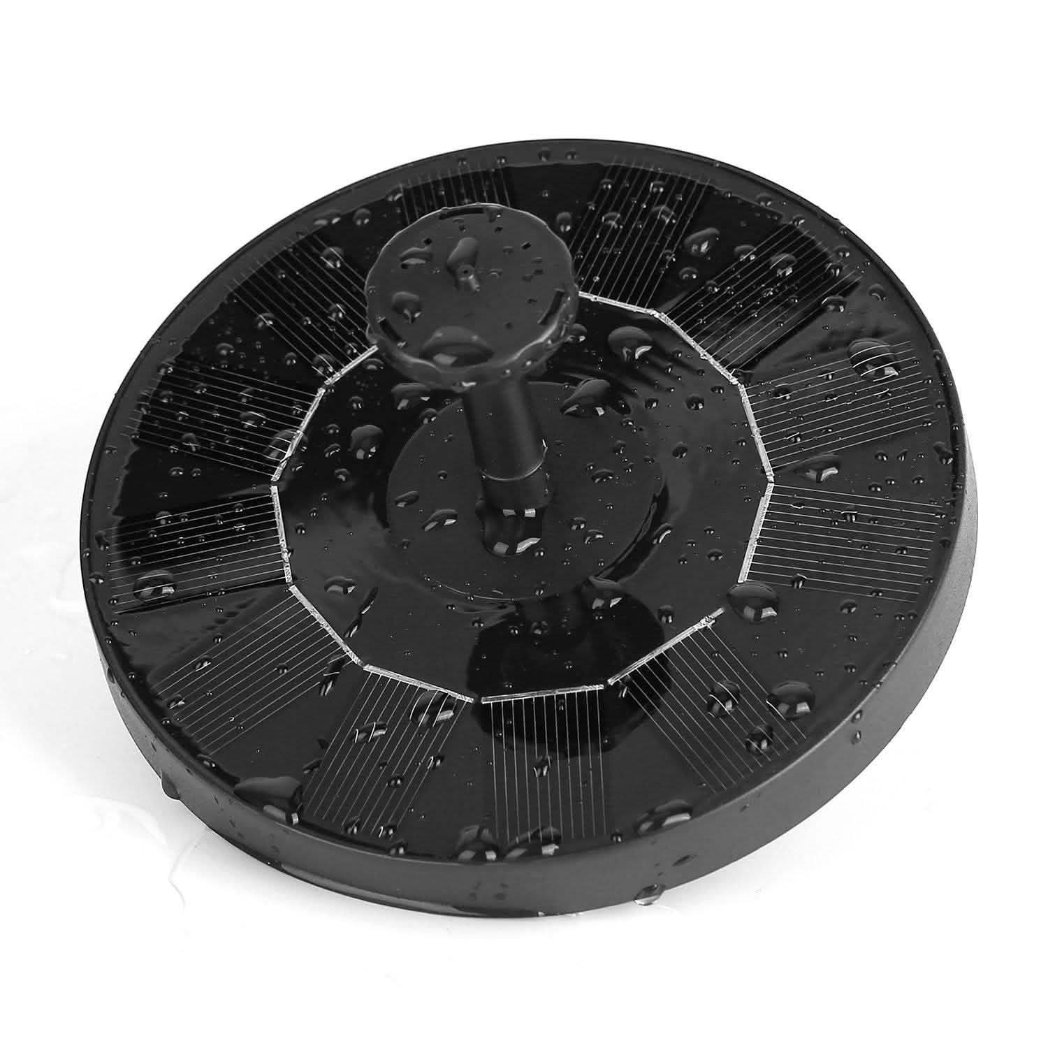 Solar Powered Fountain Pump Floating Bird Bath Pond DailySale