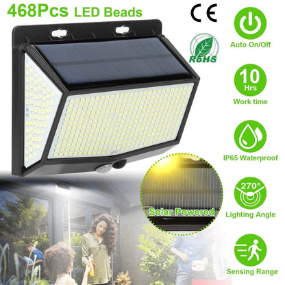 Solar Powered Outdoor Wall Lights DailySale