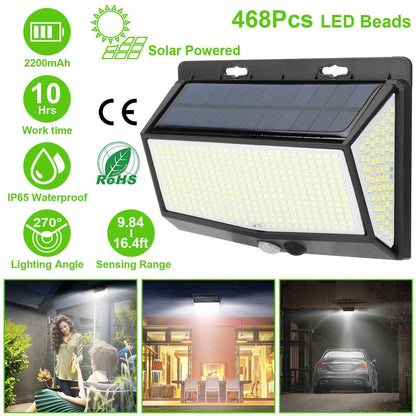 Solar Powered Outdoor Wall Lights DailySale