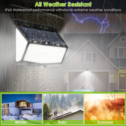 Solar Powered Outdoor Wall Lights DailySale