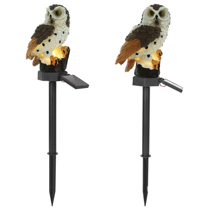 Solar Powered Owl Garden Light IP65 Waterproof DailySale