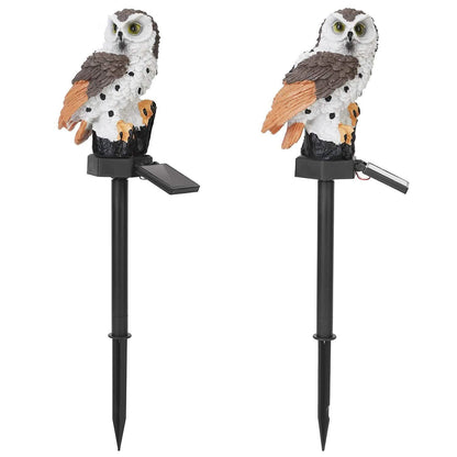 Solar Powered Owl Garden Light IP65 Waterproof DailySale