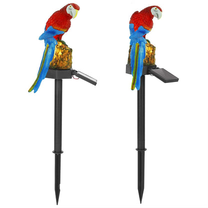Solar Powered Parrot Garden Light IP65 Waterproof LED DailySale