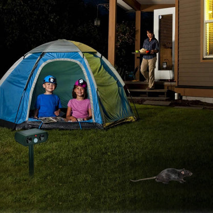 Solar Powered Ultrasonic Animal Repeller DailySale