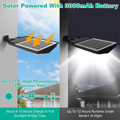 Solar Powered Wall Light Beads PIR Motion Sensor DailySale