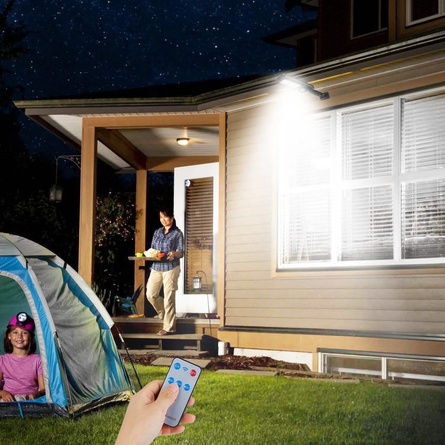 Solar Powered Wall Outdoor Lights DailySale