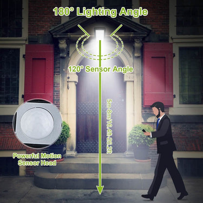 Solar Powered Wall Outdoor Lights DailySale