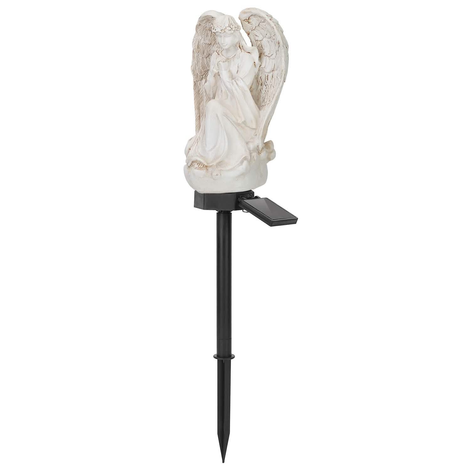 Solar Praying Angle Statue Garden Light DailySale