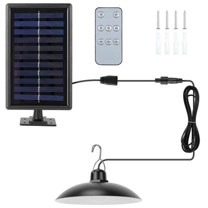 Solar Shed Light Sensor Hanging Lamp DailySale