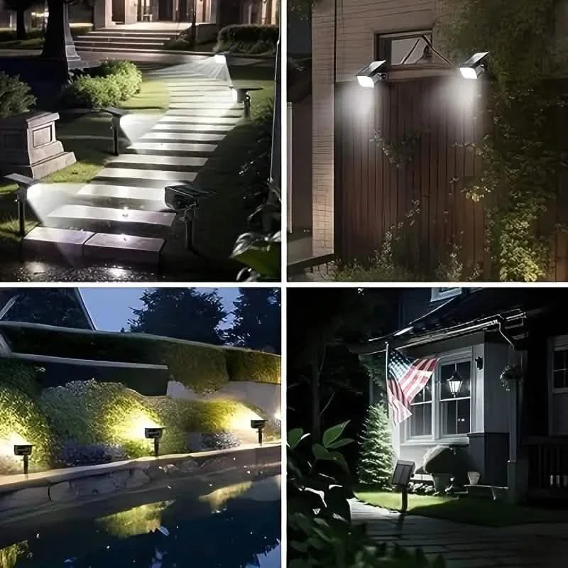 Solar Spot Lights and Solar Motion Sensor Spotlights DailySale