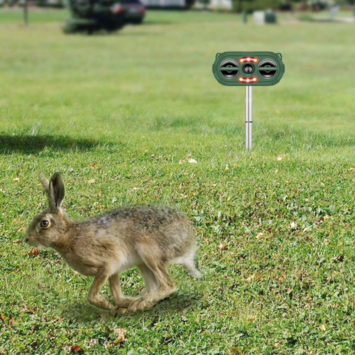 Solar Ultrasonic Animal Repeller Motion Sensor DailySale