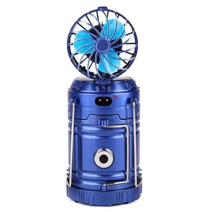 Solar USB Charging Tent Light + Fan DailySale
