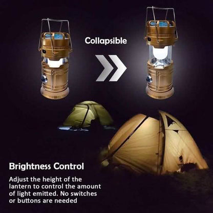 Solar USB Charging Tent Light + Fan DailySale