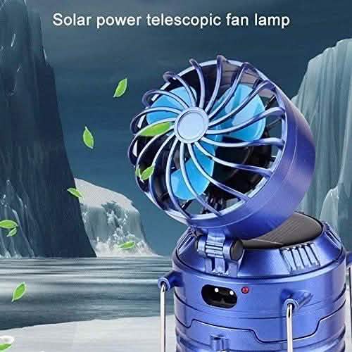 Solar USB Charging Tent Light + Fan DailySale
