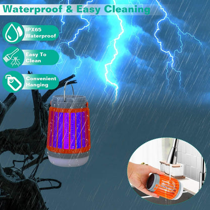 Solar USB Electric Bug Zapper with 5 Light Modes Hanging Hook DailySale