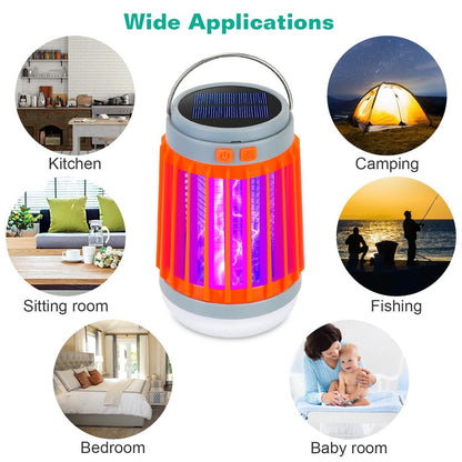 Solar USB Electric Bug Zapper with 5 Light Modes Hanging Hook DailySale