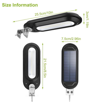 Solar Wall Light Outdoor 18 LED's Dusk to Dawn Fence Lamp DailySale