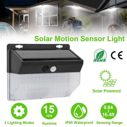 Solar Wall Light Outdoor 206 LEDs PIR Motion Sensor Lamp DailySale