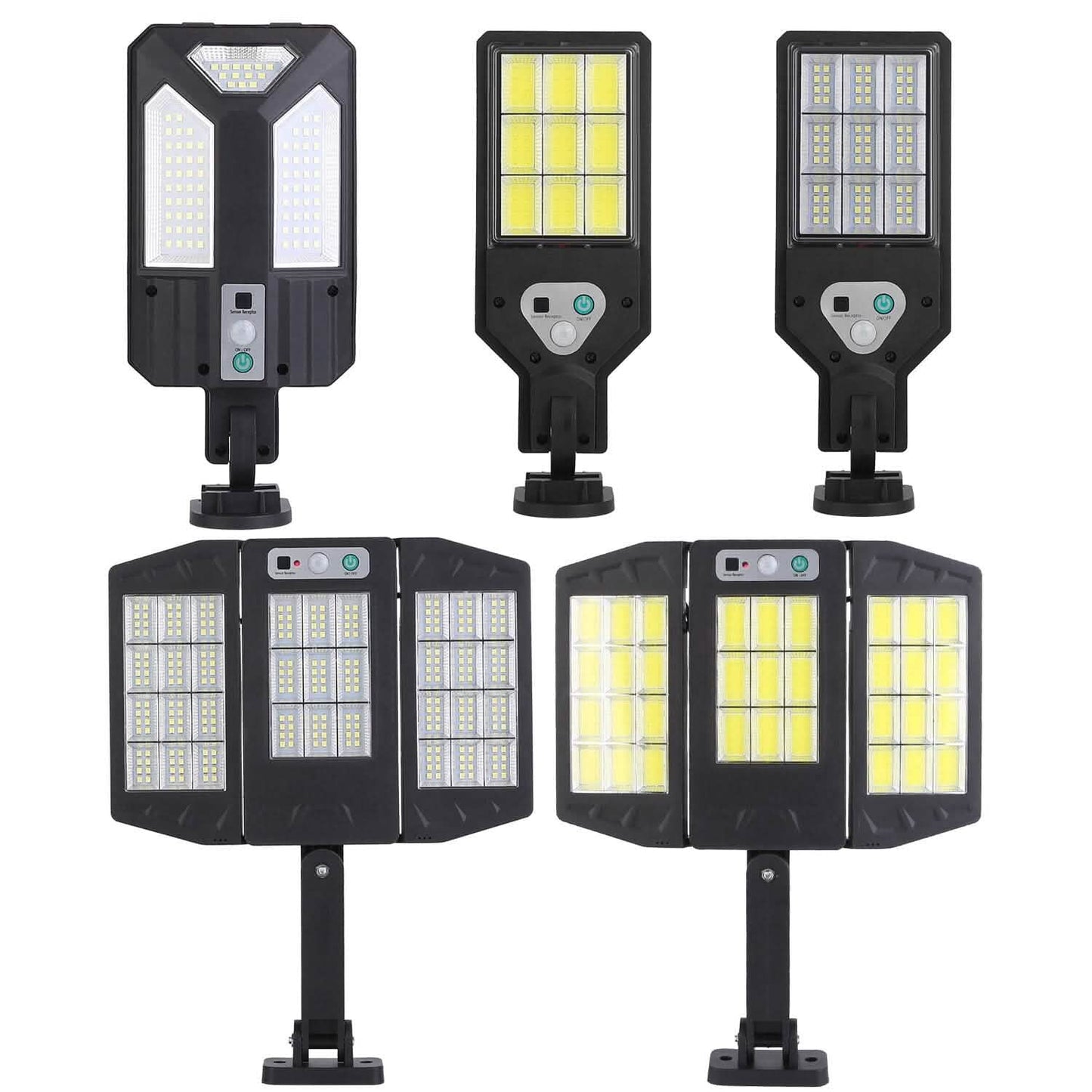 Solar Wall Light Outdoor Beads PIR Motion Sensor Remote Control Wireless Lamps DailySale