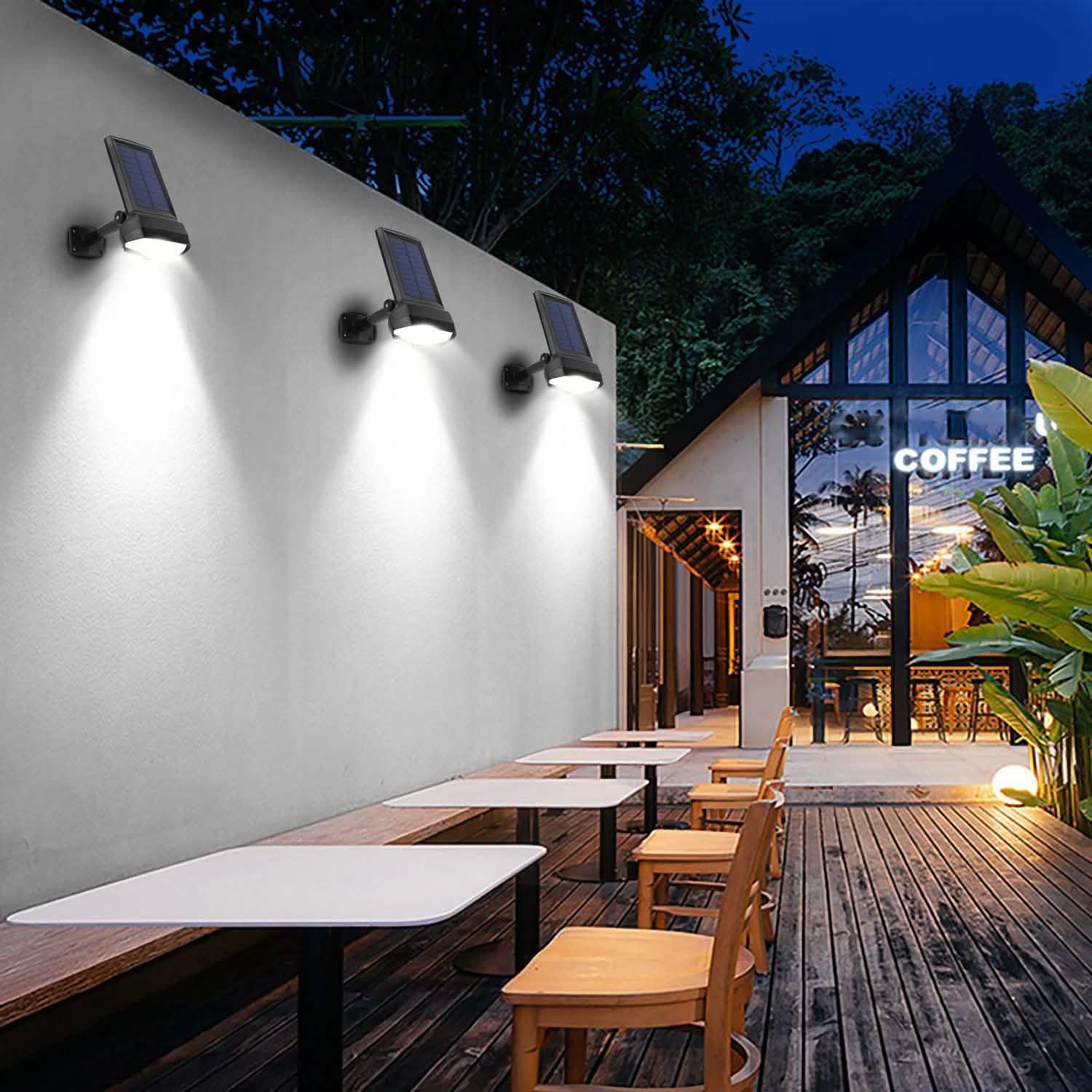 Solar Wall Light Outdoor Motion Sensor Light DailySale