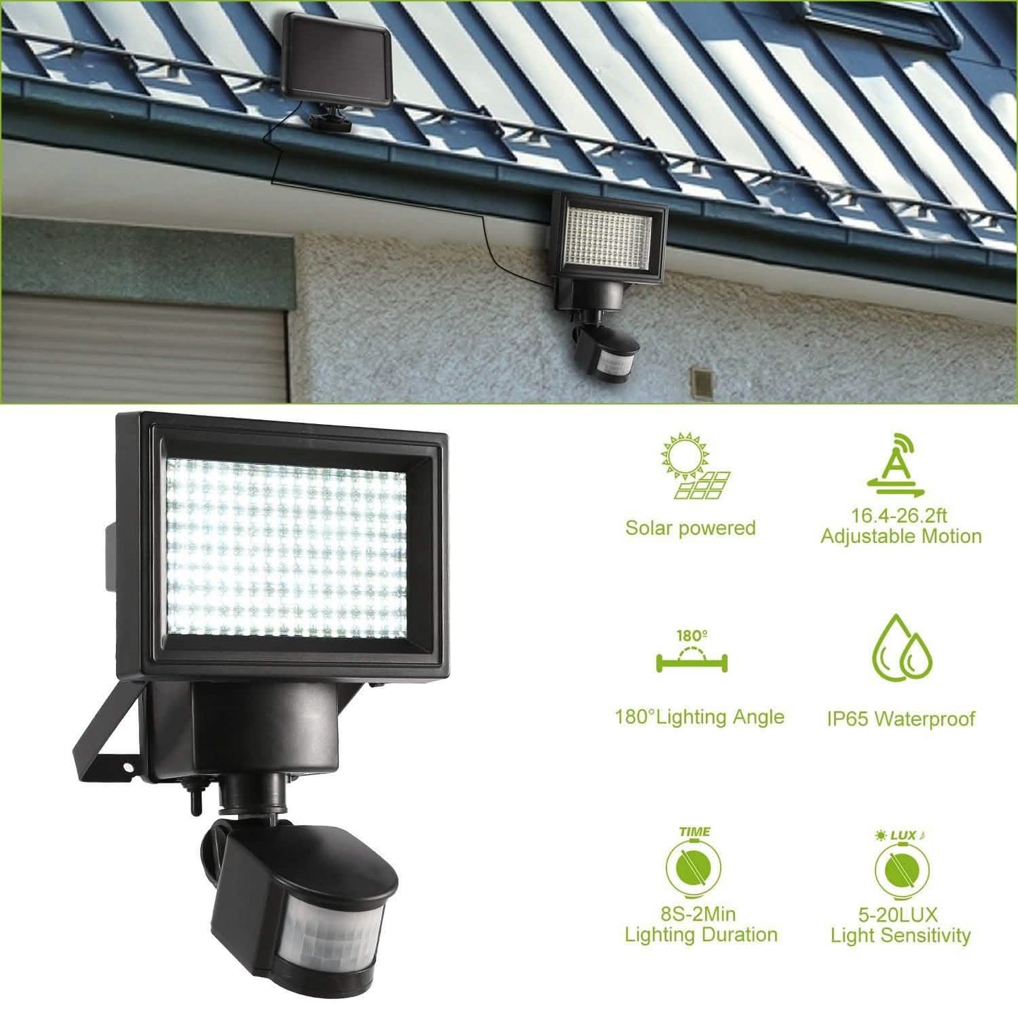 Solar Wall Lights 120 LEDs DailySale