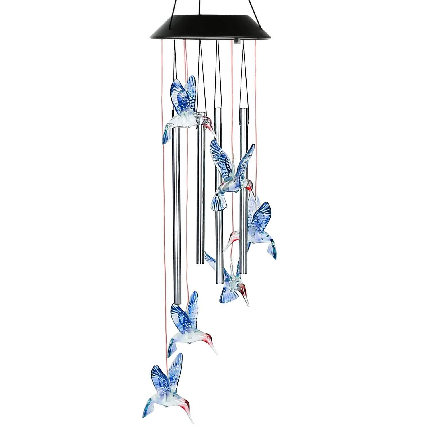Solar Wind Chime Lights DailySale