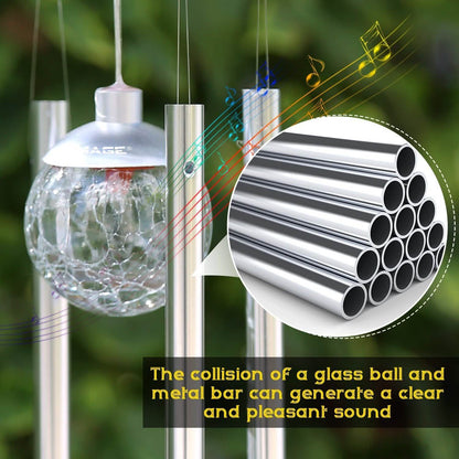 Solar Wind Chimes Color Changing LED Light DailySale
