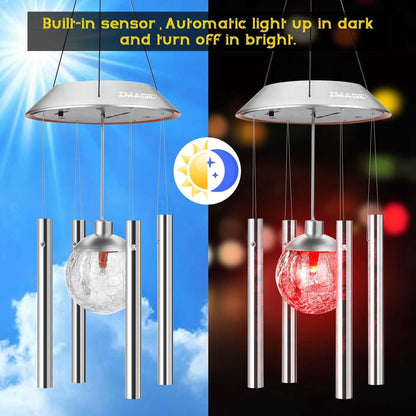 Solar Wind Chimes Color Changing LED Light DailySale