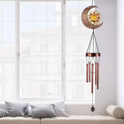 Solar Wind Chimes Garden Decorative Wind Chime Light DailySale