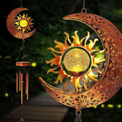 Solar Wind Chimes Garden Decorative Wind Chime Light DailySale