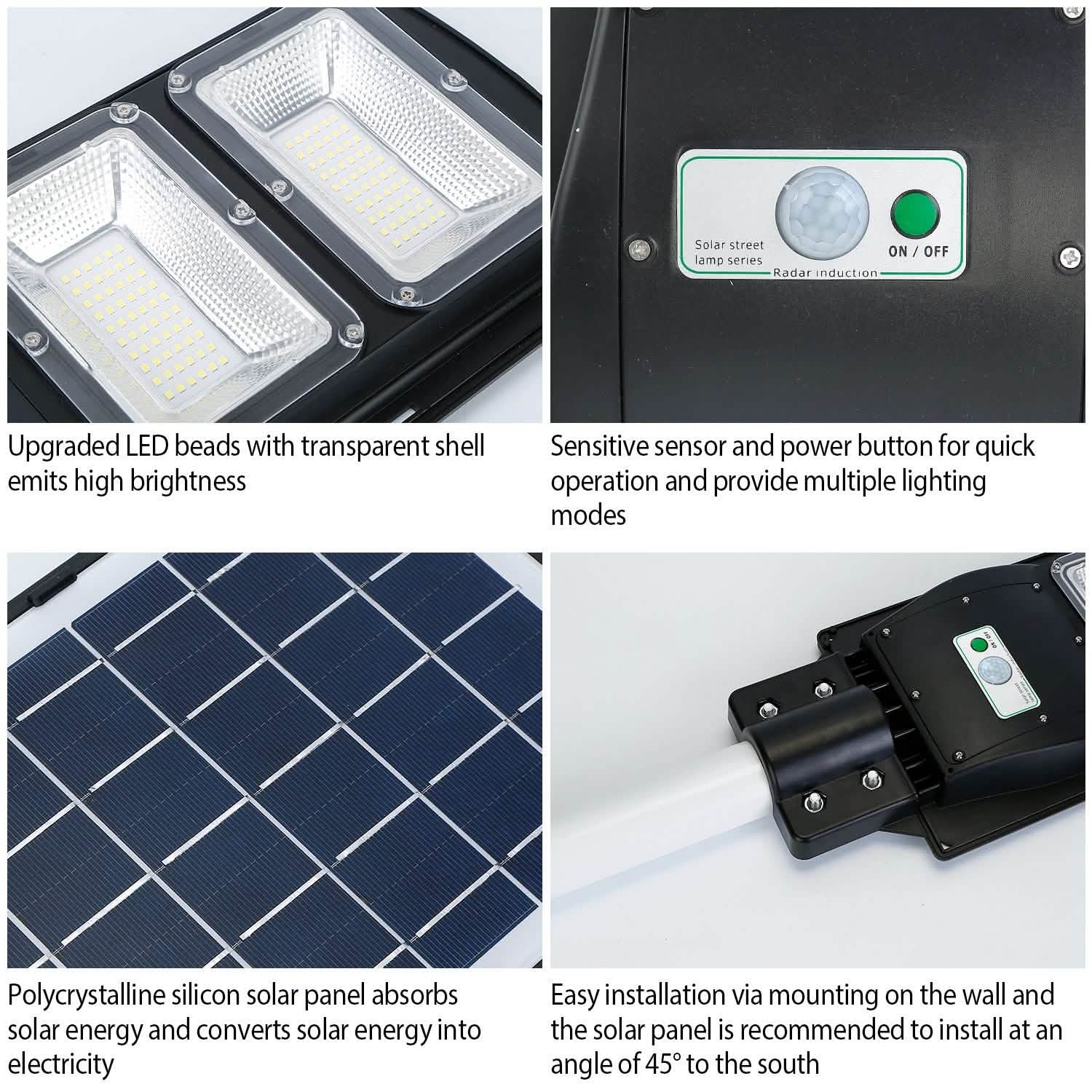 Solar Wireless IP65 Waterproof Street Path Light DailySale