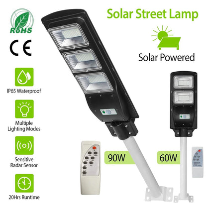Solar Wireless IP65 Waterproof Street Path Light DailySale