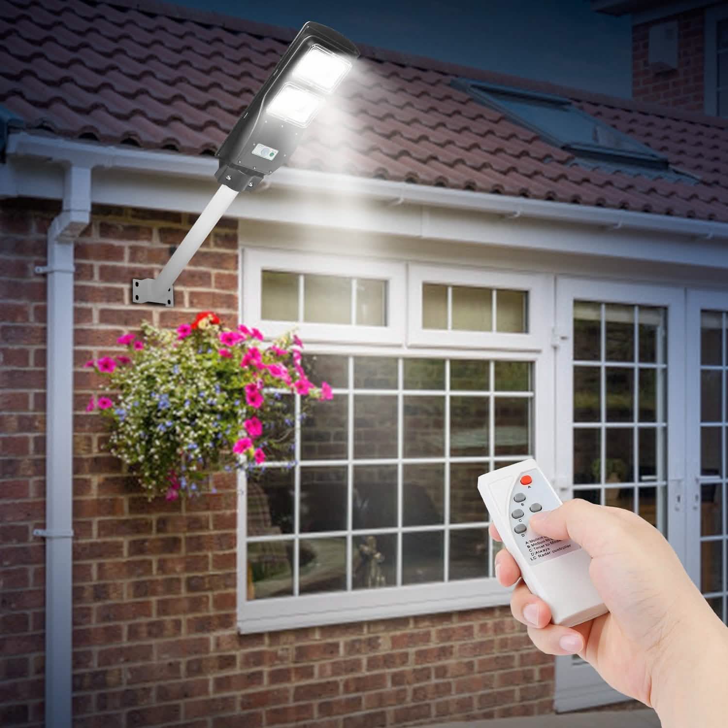 Solar Wireless IP65 Waterproof Street Path Light DailySale