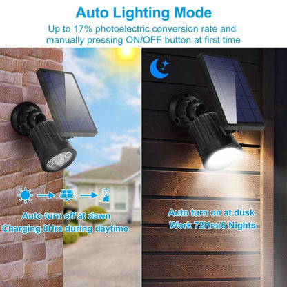 Solarek Lights Outdoor Solar Powered LED Spotlights DailySale