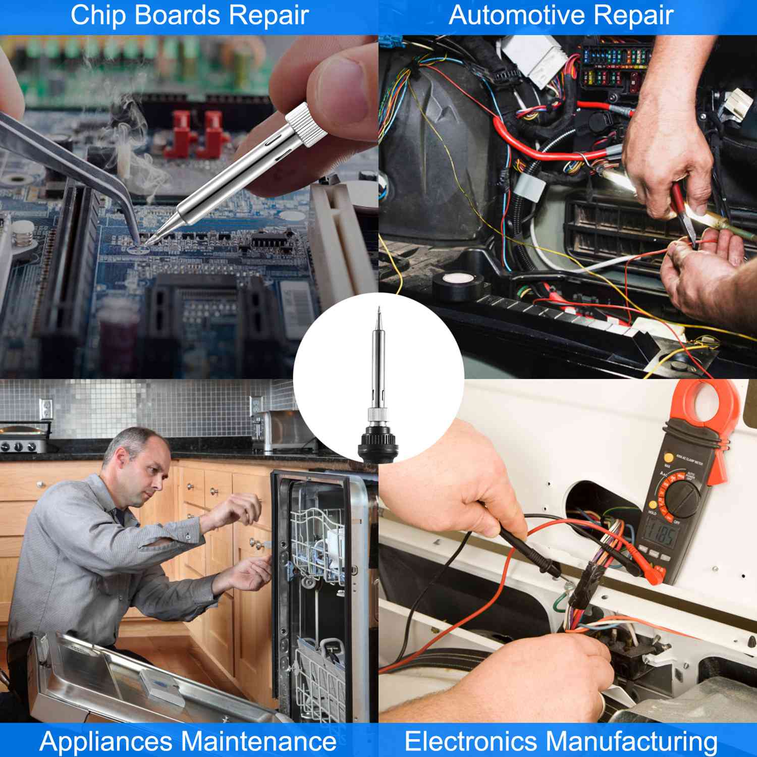 Soldering Iron 110V/60W Adjustable Temperature DailySale