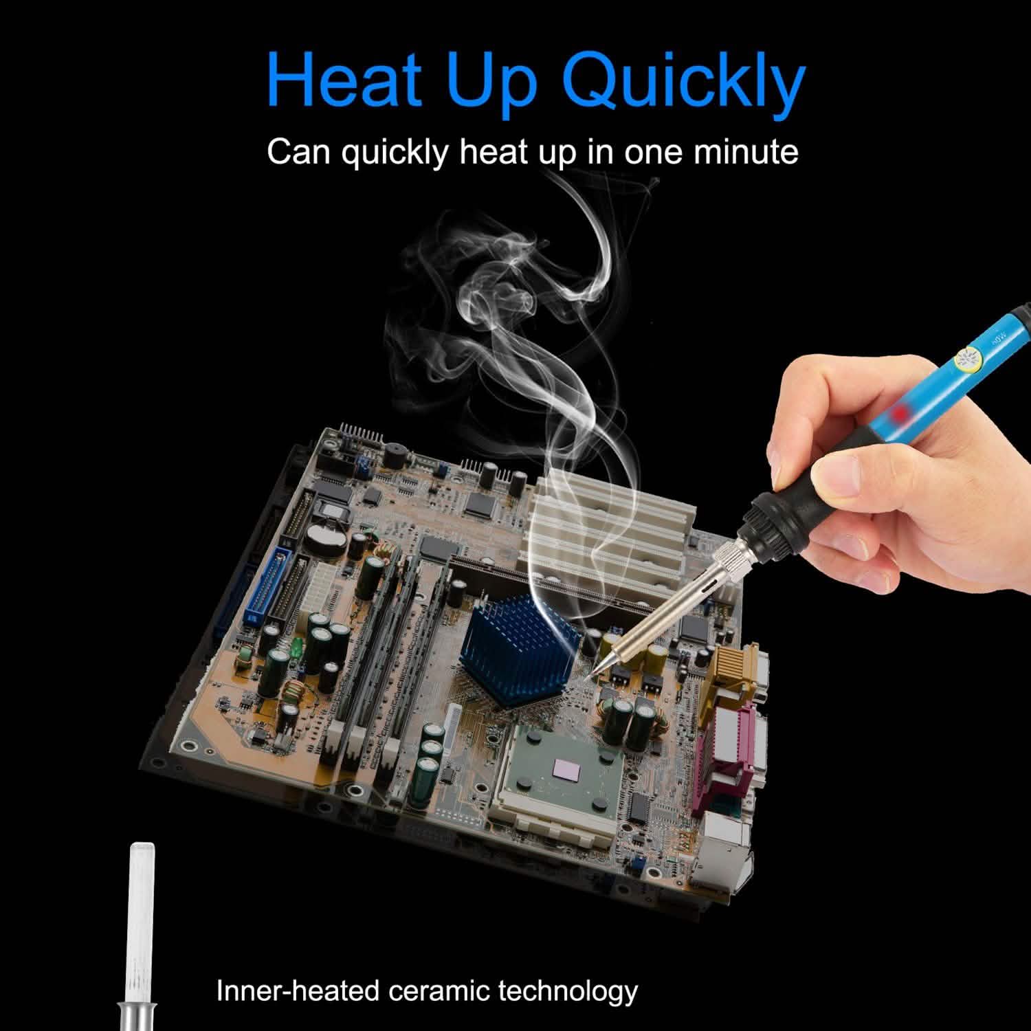 Soldering Iron 110V/60W Adjustable Temperature DailySale