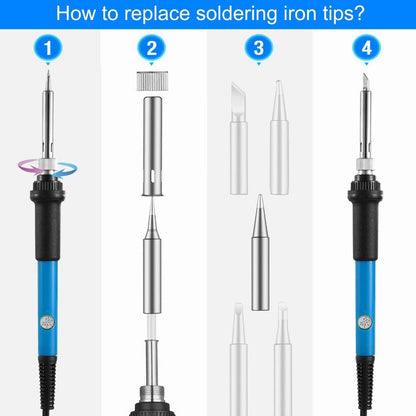 Soldering Iron 110V/60W Adjustable Temperature DailySale