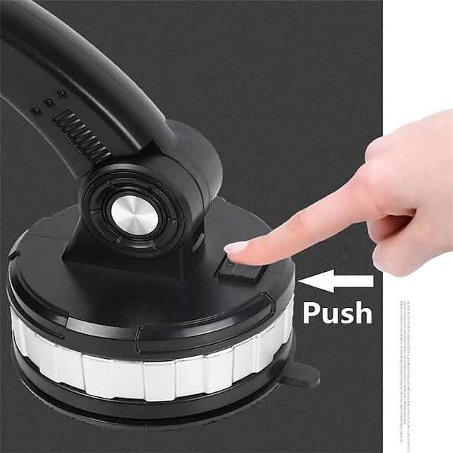 Solid & Durable Car Phone Holder Mount for Dashboard Windshield Long Arm Strong Suction Cell Phone Car Mount DailySale