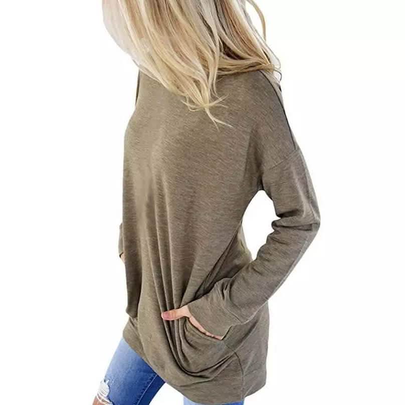 Solid Long Sleeve Shirt DailySale