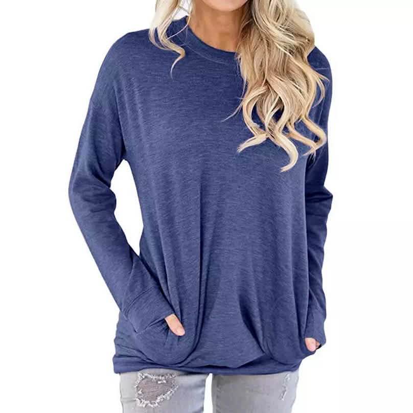 Solid Long Sleeve Shirt DailySale