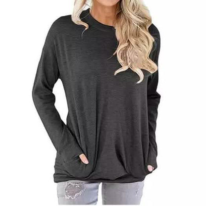 Solid Long Sleeve Shirt DailySale