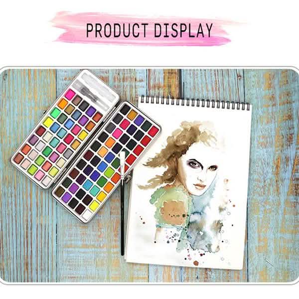 Solid Watercolor Pigment Set DailySale
